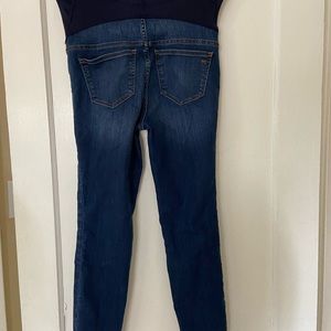 Maternity Over-the-Belly Skinny Jeans, Danny Wash
